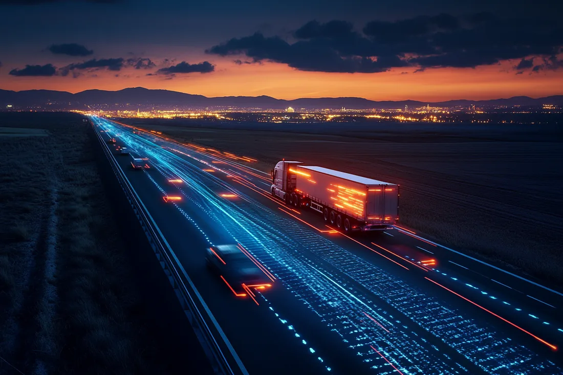 Editorial cover image for 'Trucking Margins in a Higher Rate Environment'